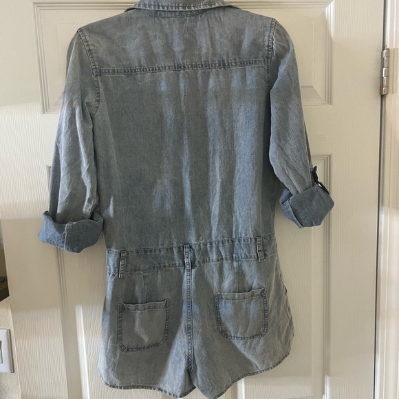 Denim Romper size M fits like a Small - Picture 3 of 6